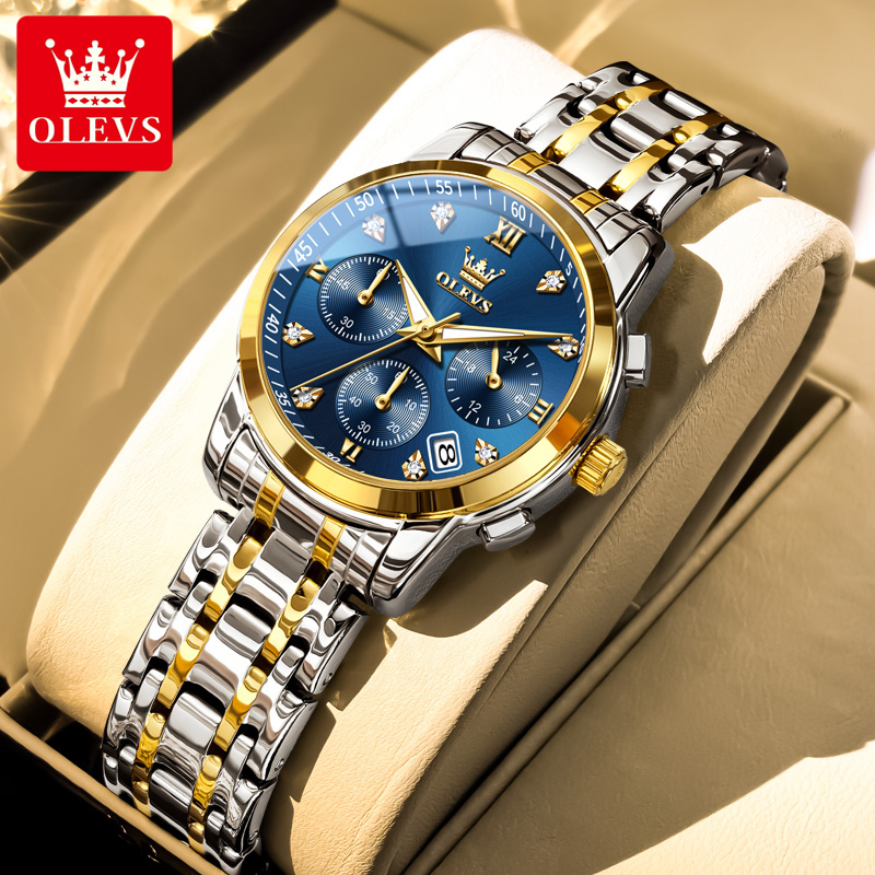 Luxury Watch Diamond - OLEVS женские часы Элитный бренд кварцевые