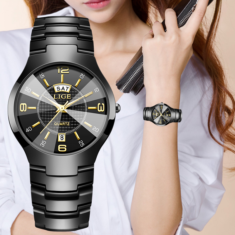 Luxury Watch Display - LIGE модные элегантные женские наручные часы