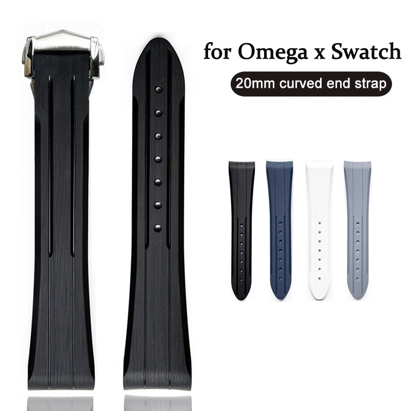 Luxury Watch Omega - Резиновый ремешок 20 мм для Omega