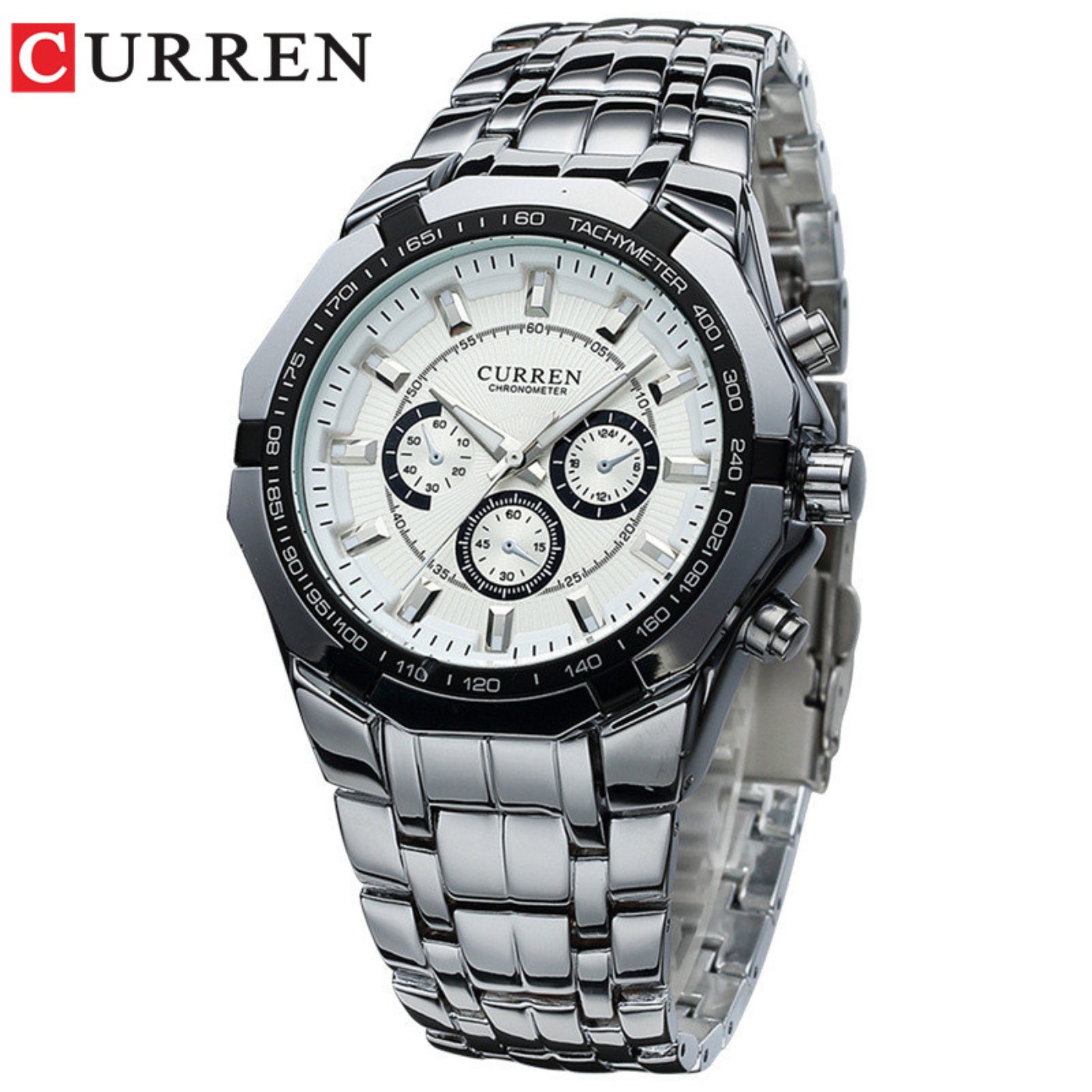 Luxury Watch Display - Мужские часы CURREN, роскошные брендовые часы