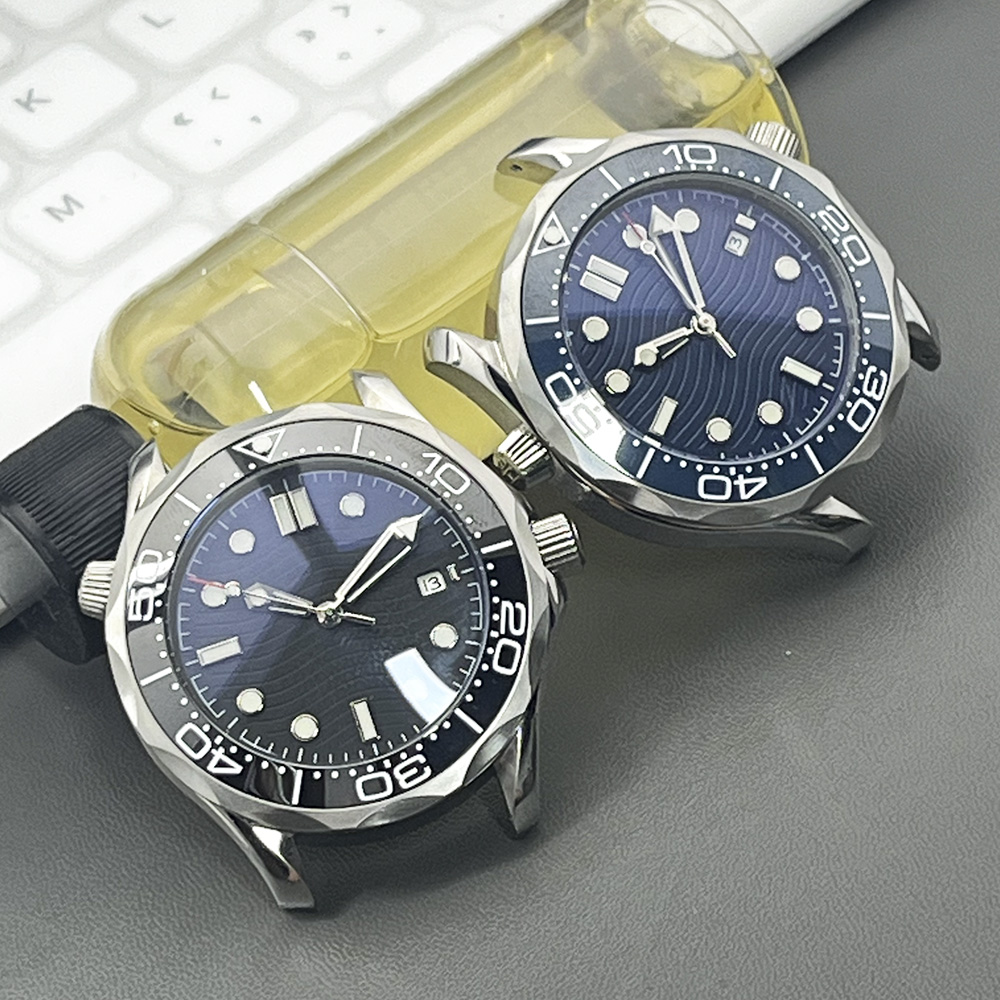 Luxury Watch Omega - Мужские механические часы из нержавеющей стали,