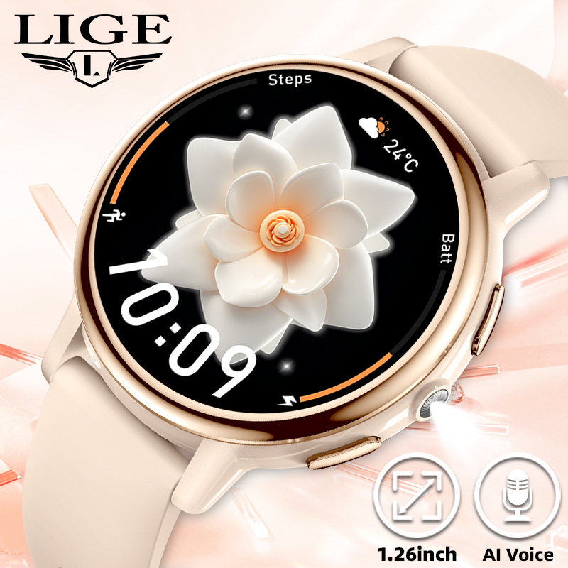 Luxury Watch On Wrist - 2026 LIGE Женские умные часы класса