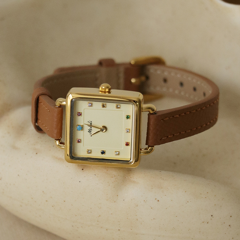 Luxury Watch Leather Strap - Оригинальные женские часы, студенческий стиль, легкие