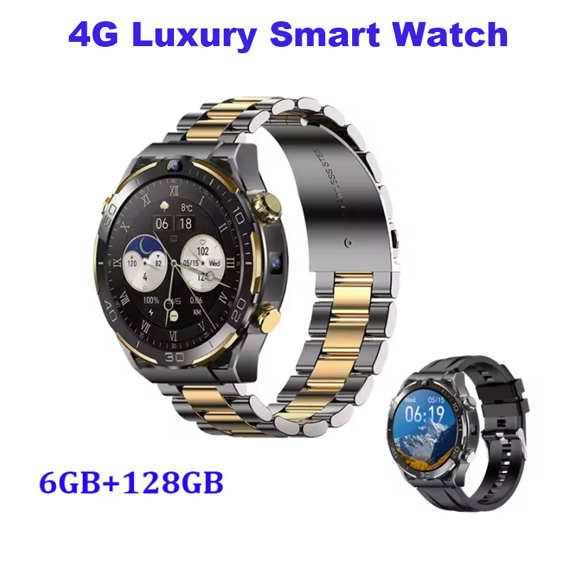 Luxury Watch On Wrist - Новые 4G LTE Смарт-часы для мужчин