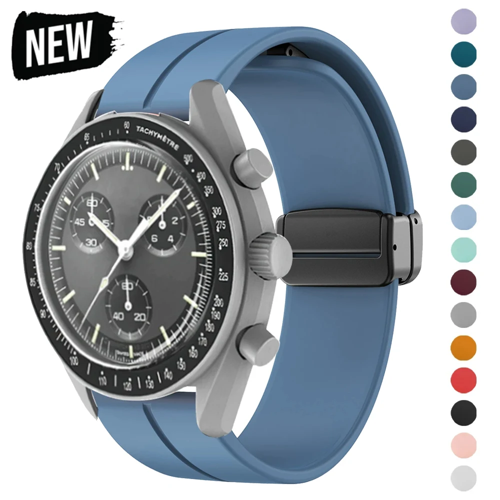 Luxury Watch Omega - Силиконовый ремешок для Omega X Swatch,