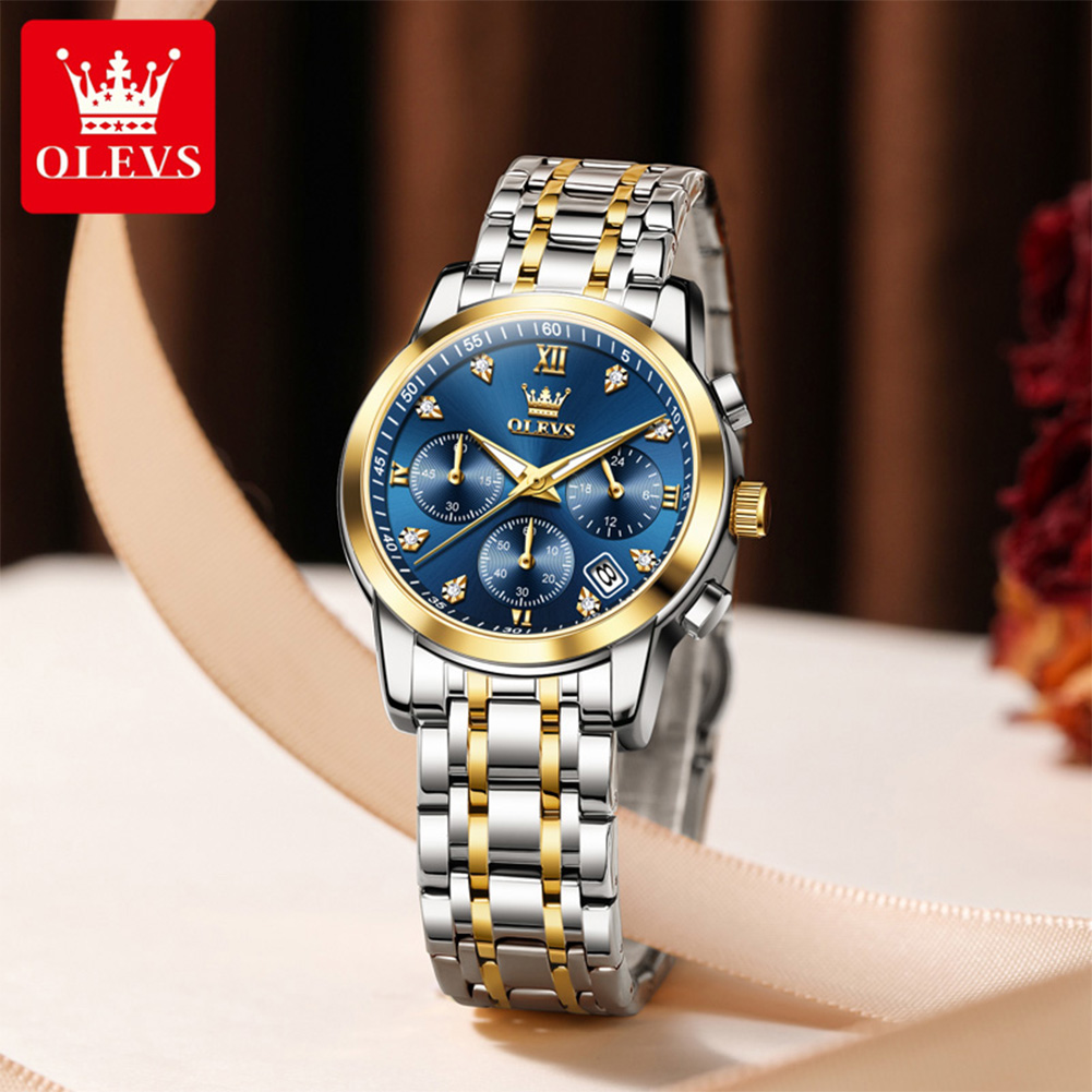 OLEVS женские часы Элитный бре – обзор и цена Luxury Watch Diamond