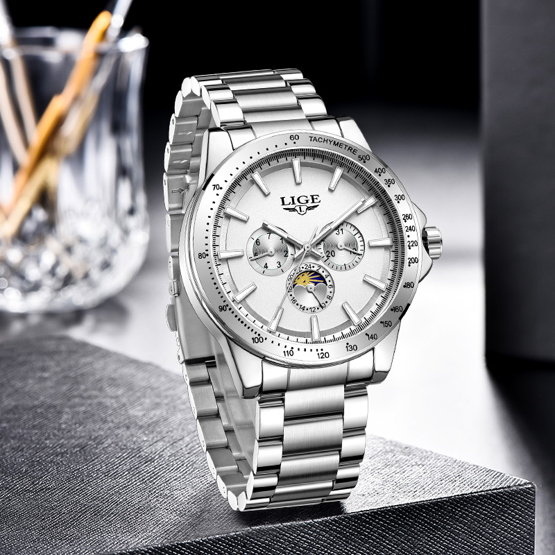 LIGE лучший бренд, роскошные к – обзор и цена Luxury Watch Display