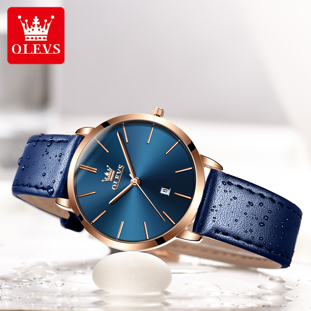 Женские ультратонкие водонепро – обзор и цена Luxury Watch Leather Strap