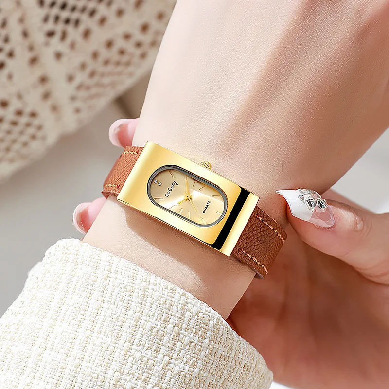 Роскошные женские брендовые же – обзор и цена Luxury Watch Leather Strap