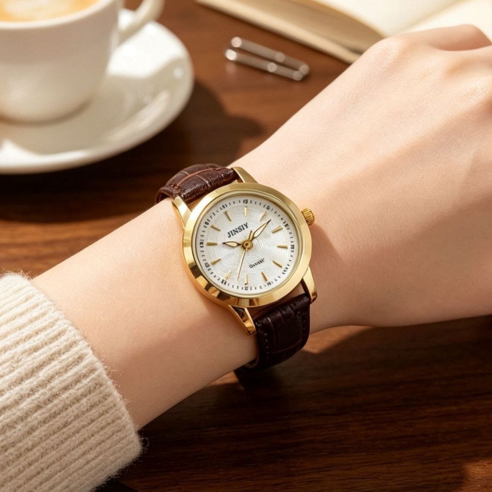 Модные кварцевые часы с кожаны – обзор и цена Luxury Watch Leather Strap