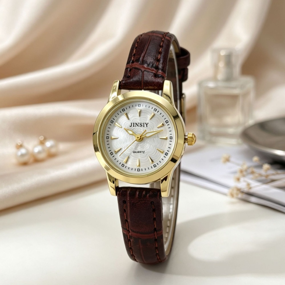 Модные кварцевые часы с кожаны – обзор и цена Luxury Watch Leather Strap