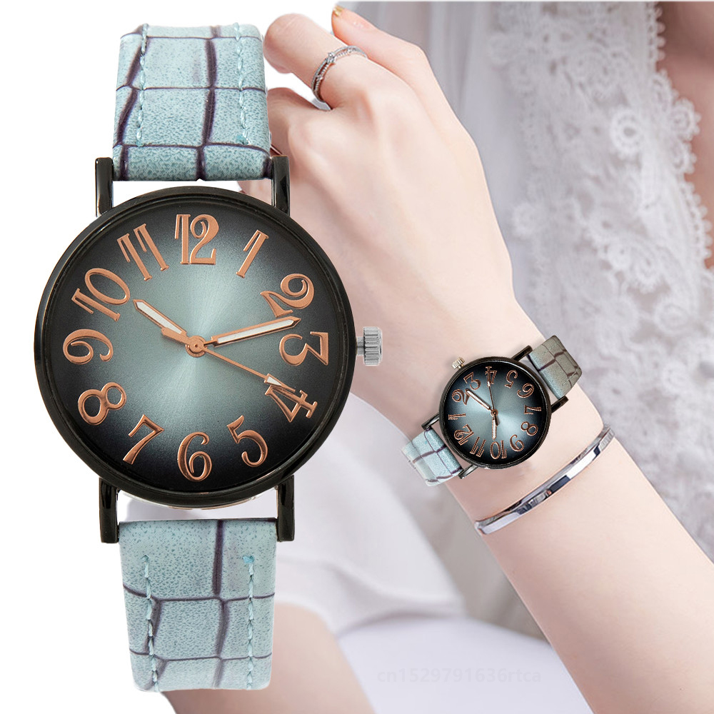 Часы наручные женские кварцевы – обзор и цена Luxury Watch Leather Strap