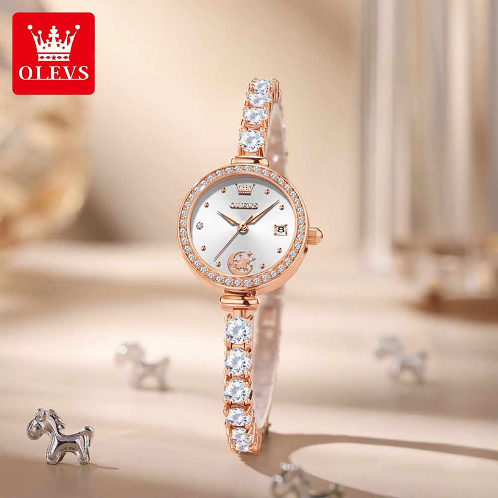 OLEVS 2998 Оригинальные женски – обзор и цена Luxury Watch Logos