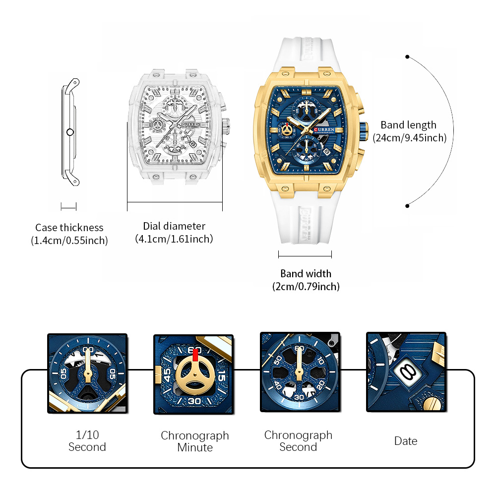 Роскошные винтажные часы CURRE – обзор и цена Luxury Watch Display