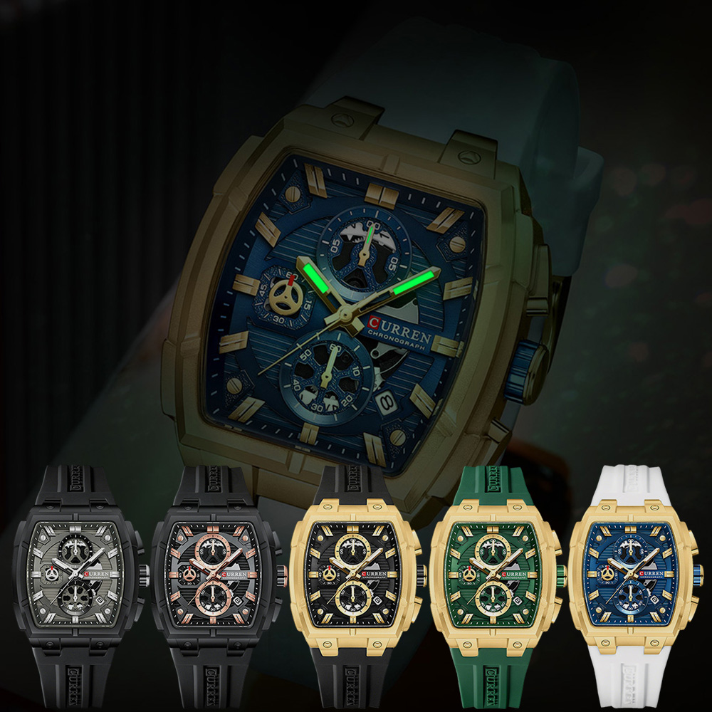 Роскошные винтажные часы CURRE – обзор и цена Luxury Watch Display