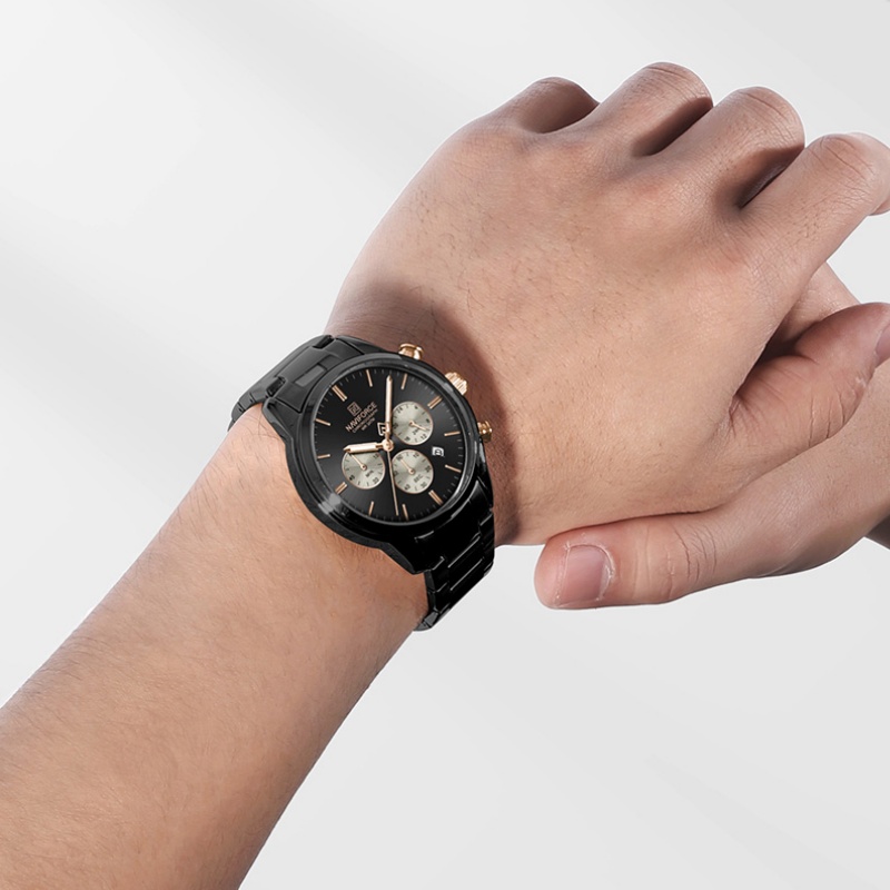 Мужские кварцевые часы-хроногр – обзор и цена Luxury Watch Display