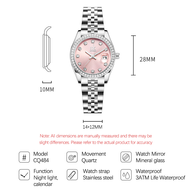 Модные женские часы UTHAI CQ48 – обзор и цена Luxury Watch Diamond
