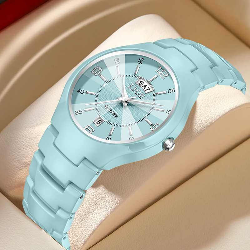 LIGE Роскошные элегантные квар – обзор и цена Luxury Watch Display