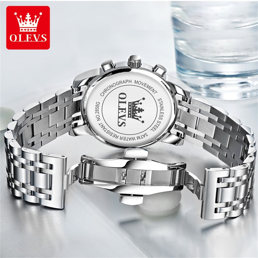 OLEVS Популярные мужские часы  – обзор и цена Luxury Watch Display