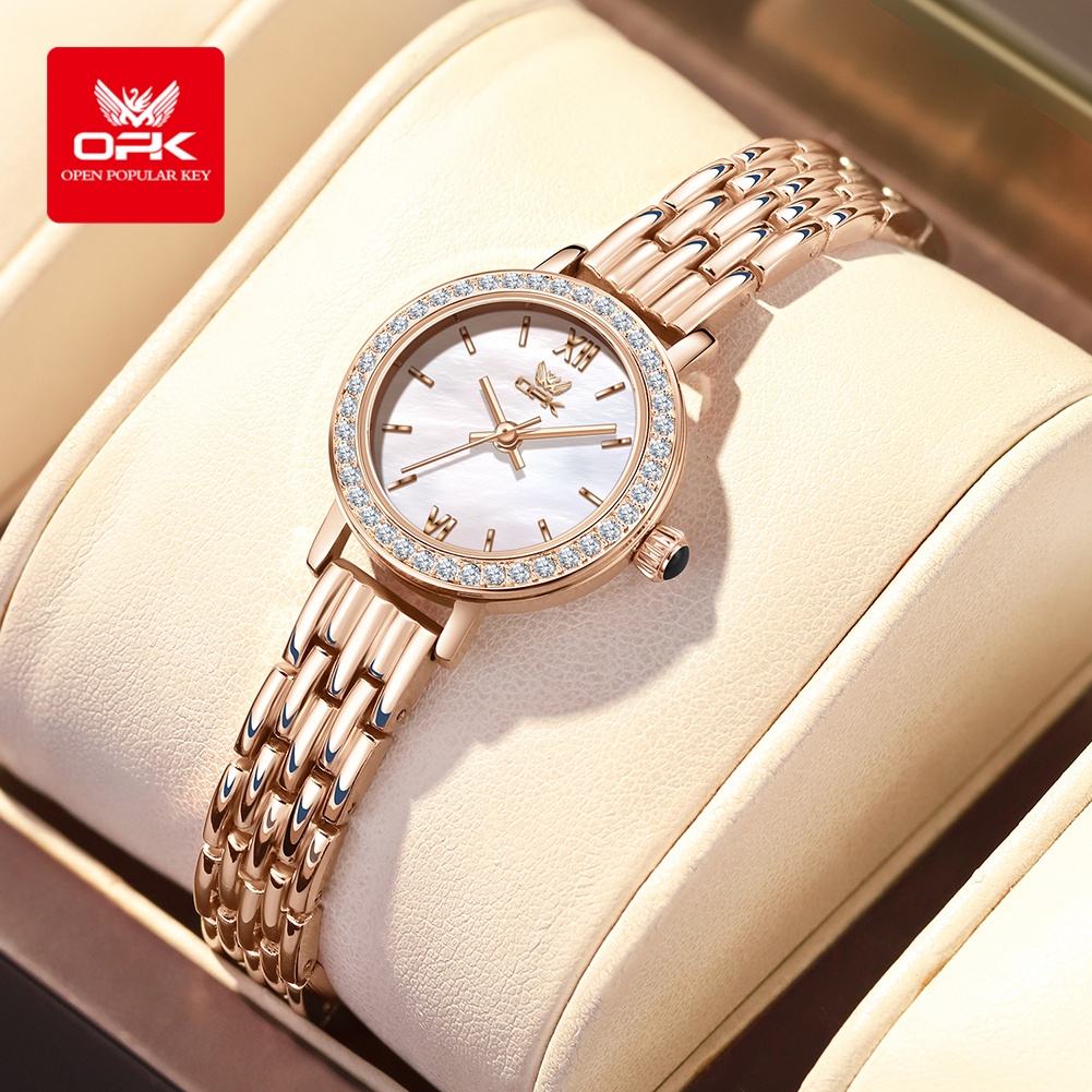 OPK 6063 Легкие роскошные женс – обзор и цена Luxury Watch Diamond
