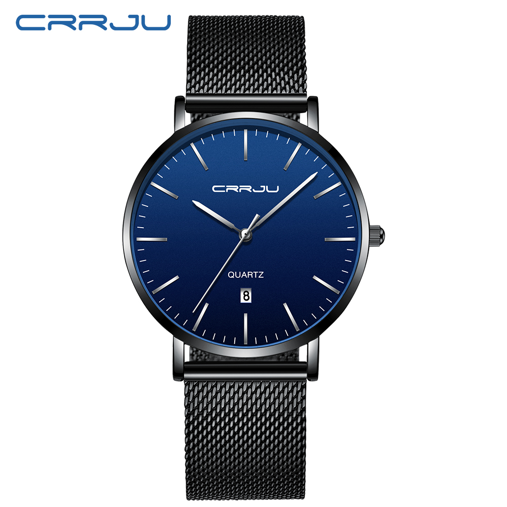 Часы наручные CRRJU Мужские кв – обзор и цена Luxury Watch Logos