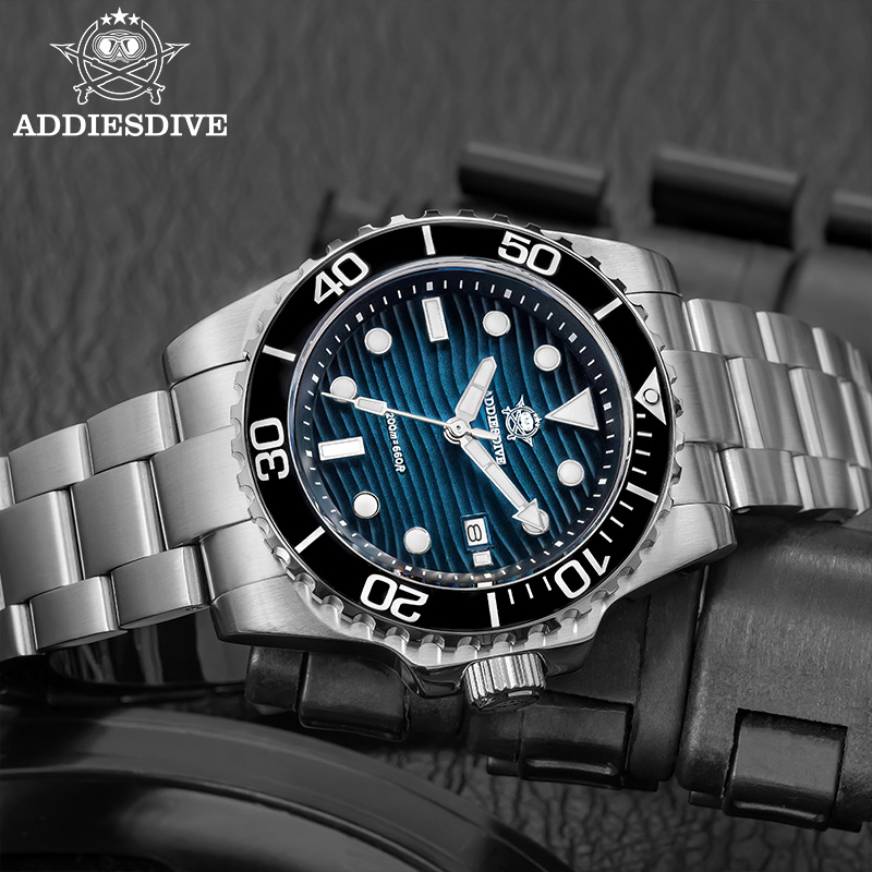 ADDIESDIVE мужские 2115 кварце – обзор и цена Luxury Watch Display