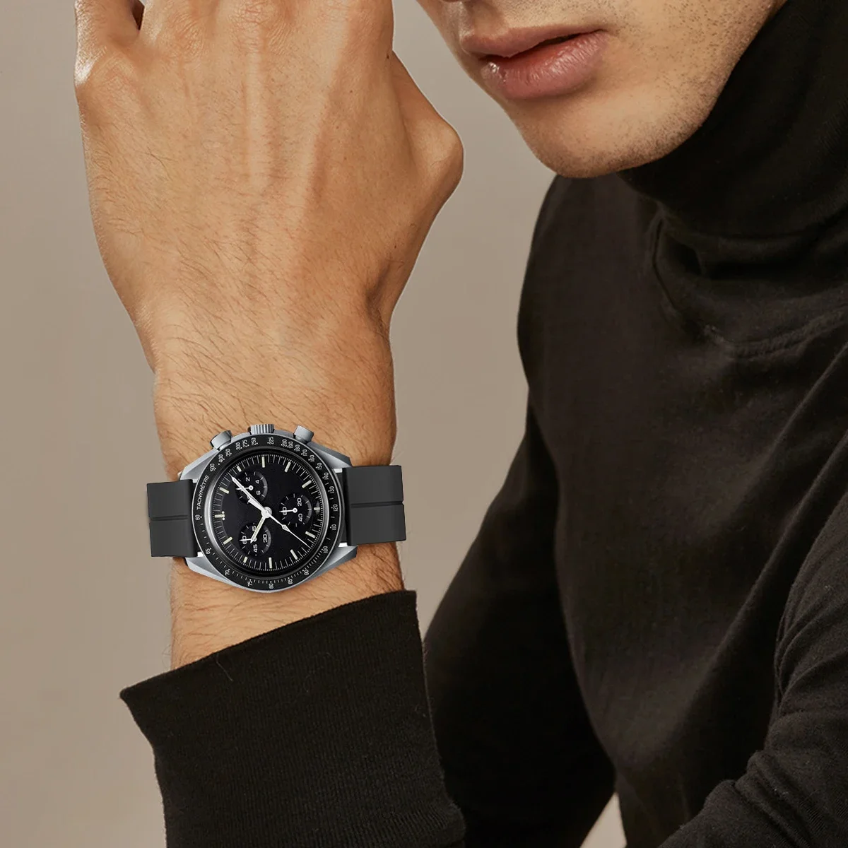 Силиконовый ремешок для Omega  – обзор и цена Luxury Watch Omega
